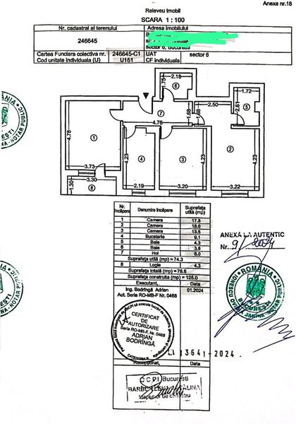 Drumul Taberei, 3 camere, 79 mp, Plaza Exigent faza 5.